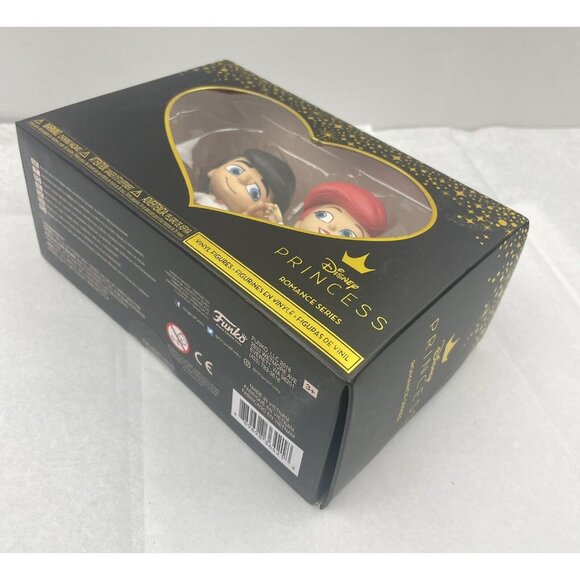 DISNEY PRINCESS~FUNKO~Mini Vinyl Figure Set Romance Series Eric and Ariel (8841) - Picture 9 of 9